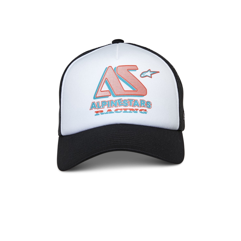 Alpinestars Ayess Trucker cepure balta un melna