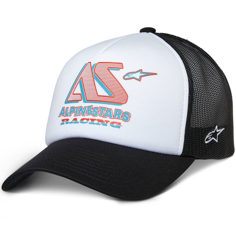 Alpinestars Ayess Trucker cepure balta un melna