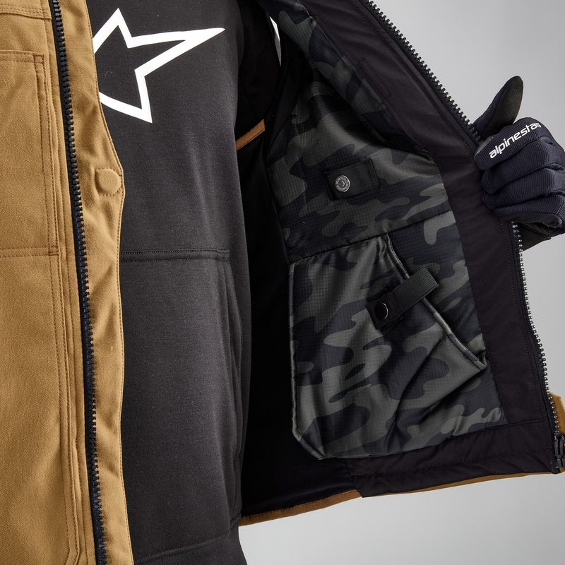 Alpinestars Tech-Air®3 V2 Canvas sistēmas drošības spilvenu veste melna
