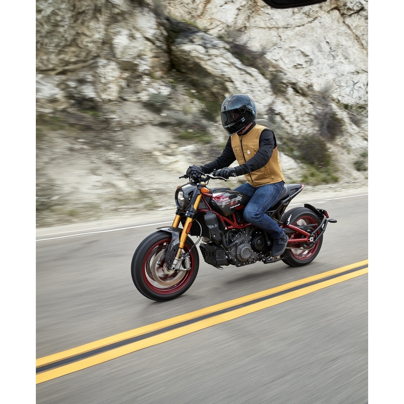 Alpinestars Tech-Air®3 V2 Canvas sistēmas drošības spilvenu veste melna