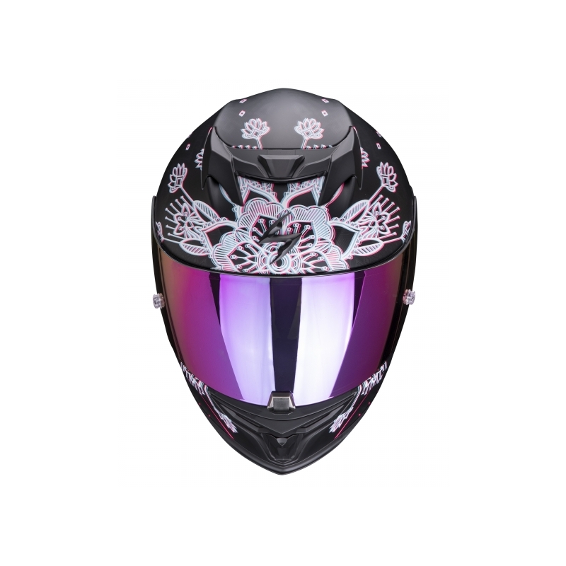 Integrālā ķivere Scorpion EXO-520 AIR Tina melns-sudraba - kvalitāte II