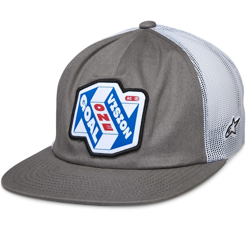 Alpinestars That Way Trucker cepure pelēka un balta