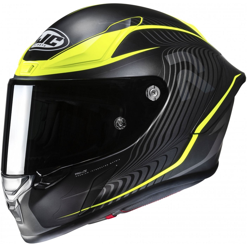 Integrální helma na motorku HJC RPHA 1 Lovis MC3HSF černo-fluo žlutá
