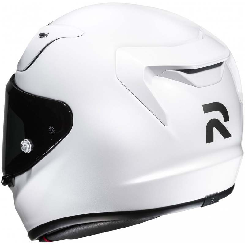 HJC RPHA 12 Solid perlamutra balta integrālā motocikla ķivere
