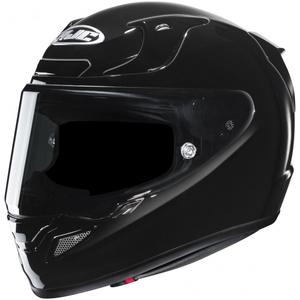 HJC RPHA 12 Solid Gloss Black Integrālā motociklu ķivere