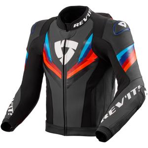 Revit Quantum 3 Pro melnā un zilā motocikla jaka