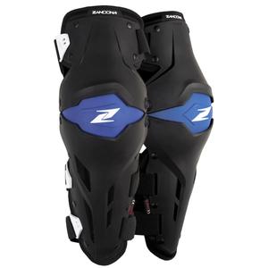 Ceļu aizsargi motociklam Zandona X-Treme Kneeguard melns-zils