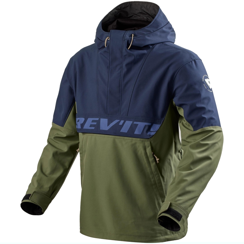 Revit Smock Photon tumši zili-zaļa motocikla jaka