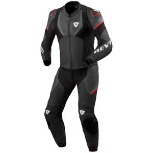 Revit Beta 2 melns-antracīta ādas motocikla kombinezons