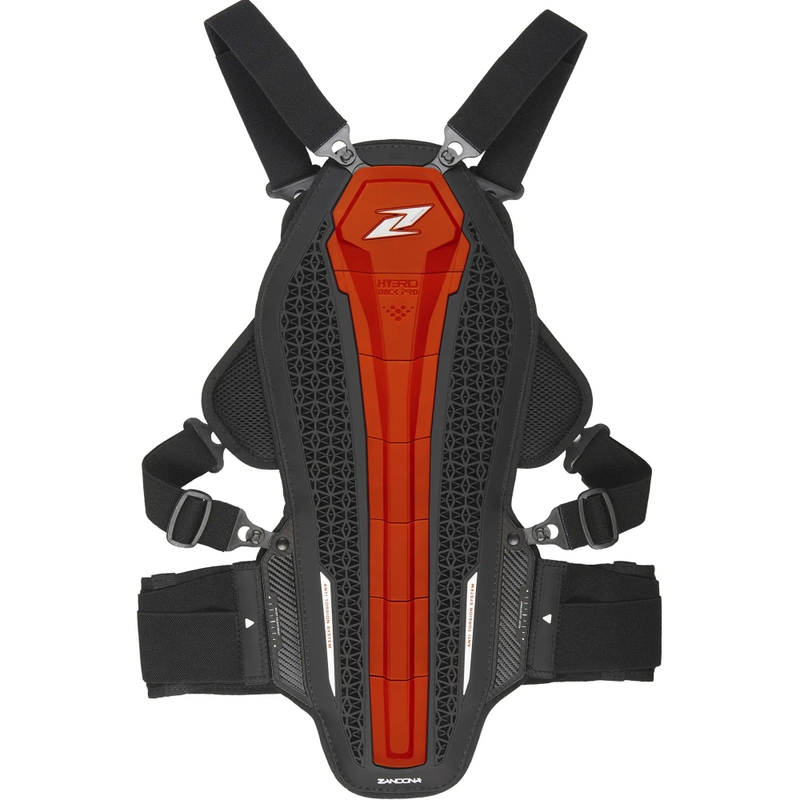 Muguras un krūšu aizsargs Zandona Hybrid Armour X6 sarkans 158 - 167 cm