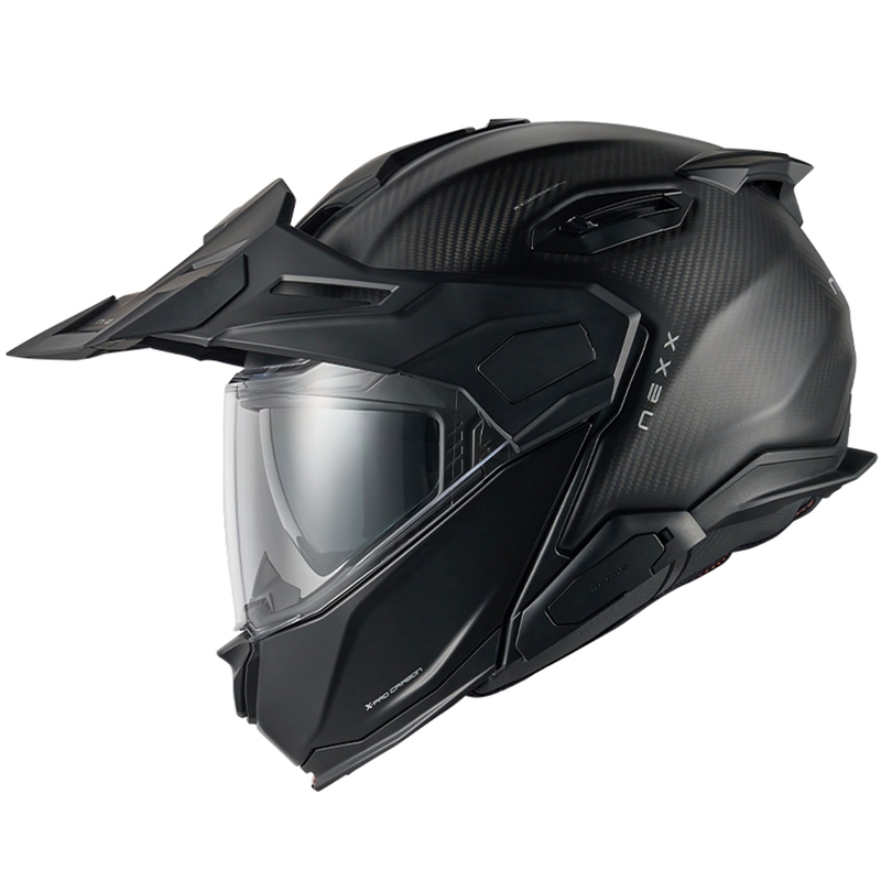 Flip-up motociklu ķivere Nexx X.Lifecountry Zero PRO matēts melns izpārdošana