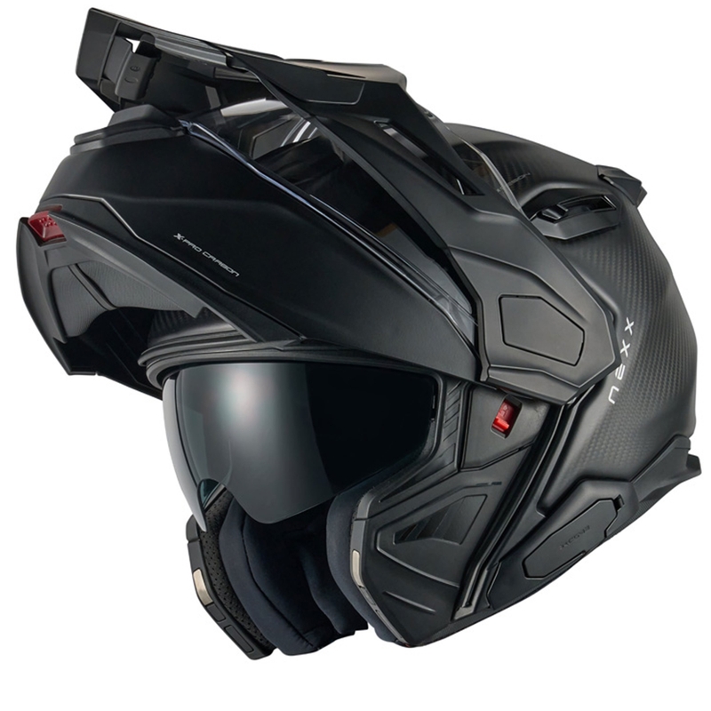 Flip-up motociklu ķivere Nexx X.Lifecountry Zero PRO matēts melns izpārdošana