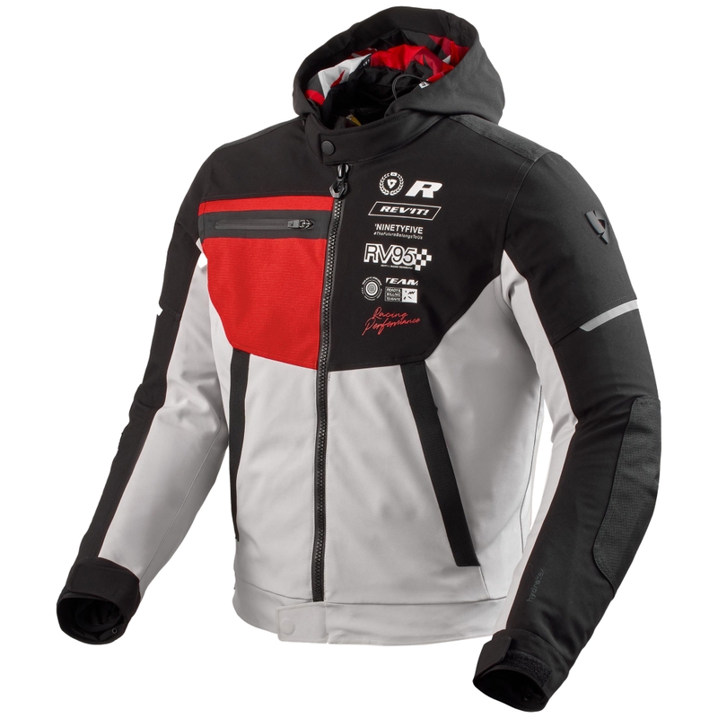 Motocikla jaka Revit Haste H2O black-red