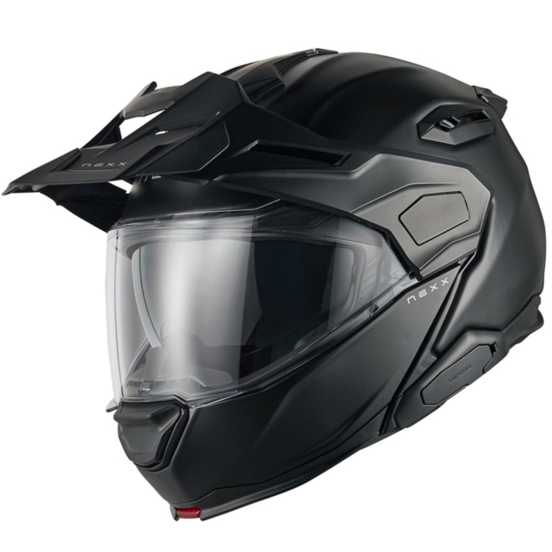 Flip-up motociklu ķivere Nexx X.Lifecountry Plain matēti melna izpārdošana