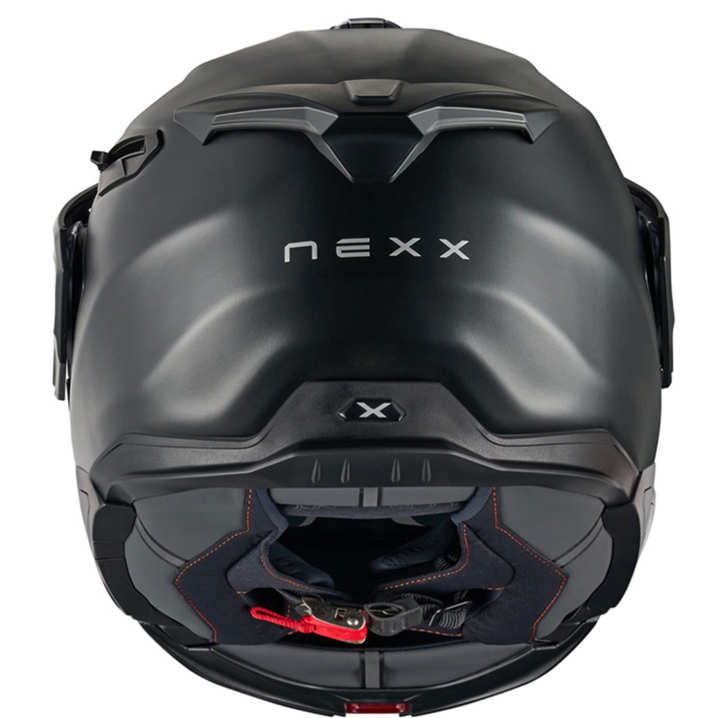 Flip-up motociklu ķivere Nexx X.Lifecountry Plain matēti melna izpārdošana