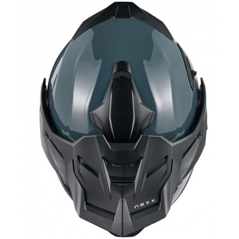 Nexx X.Lifecountry Vienkārši zila flip-up motociklu ķivere izpārdošana