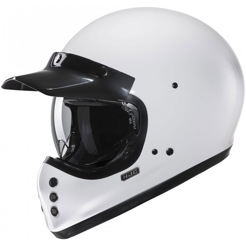 HJC V60 Solid integrālā motocikla ķivere balta