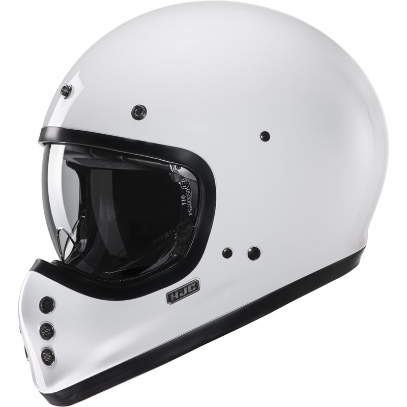 HJC V60 Solid integrālā motocikla ķivere balta