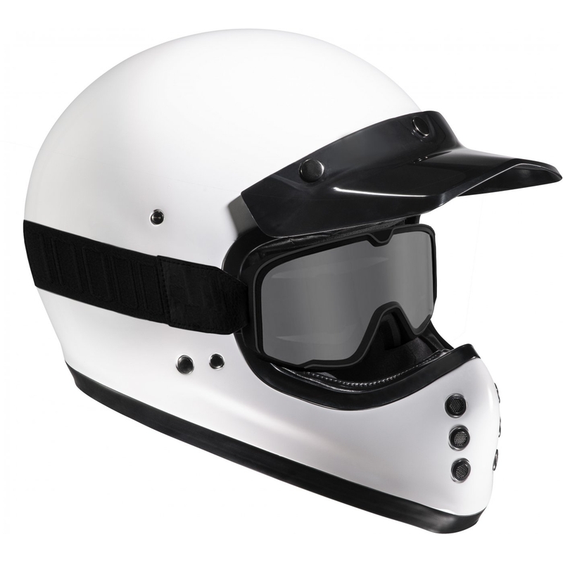HJC V60 Solid integrālā motocikla ķivere balta