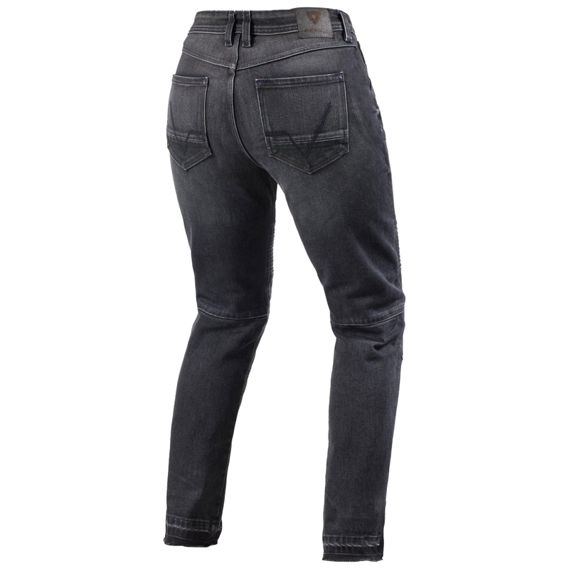 Sieviešu džinsi Revit Moto 2 Slim Dark Grey Motorcycle Jeans