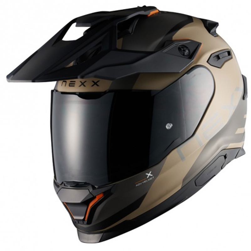 Enduro moto ķivere NEXX Y.TRAVL Quest matēta smilšu melna