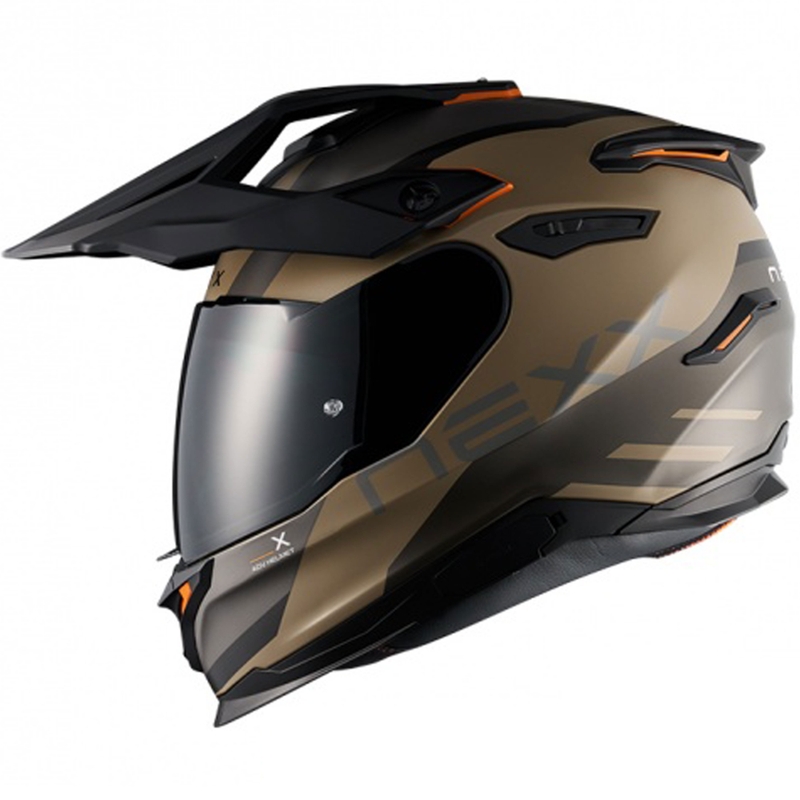 Enduro moto ķivere NEXX Y.TRAVL Quest matēta smilšu melna