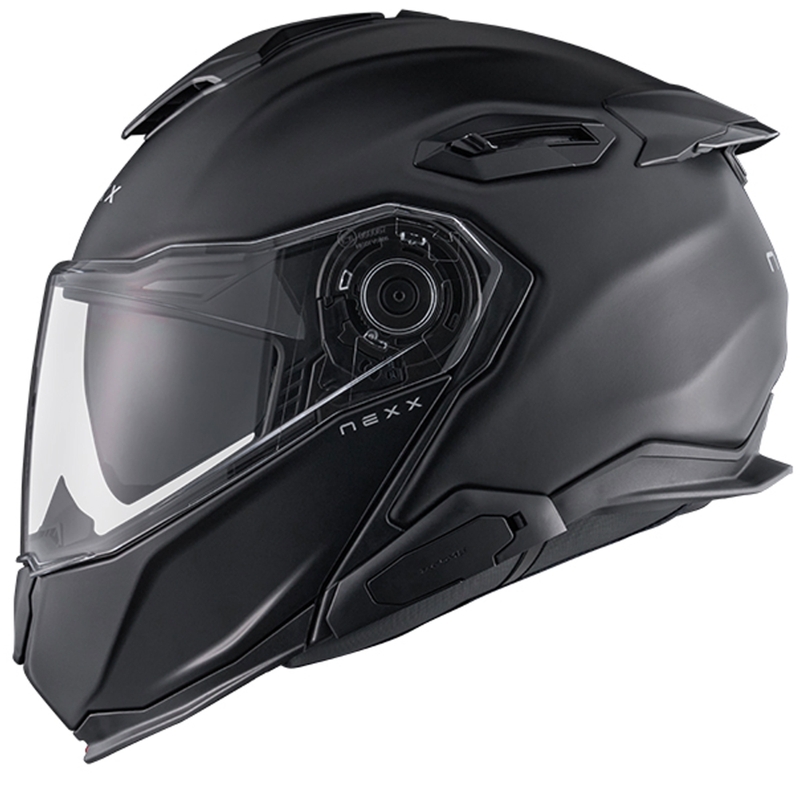 Nexx X.Lifetour Plain matēta melna atvāžamā motocikla ķivere izpārdošana
