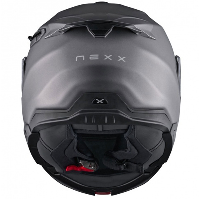 Nexx X.Lifetour Plain matēta titāna flip-up motociklu ķivere