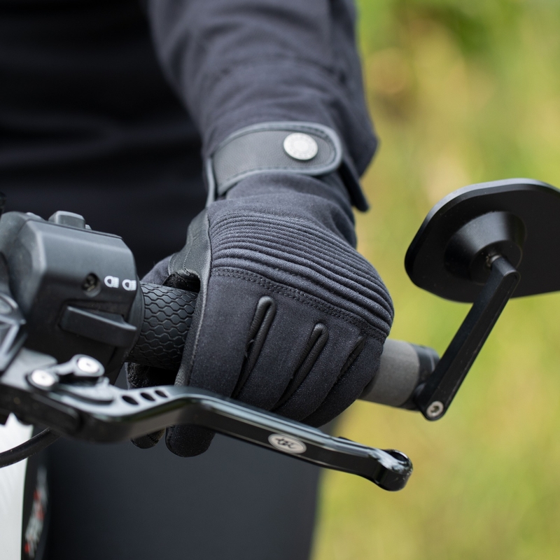 Sieviešu Oxford Kickback Motocikla cimdi Black