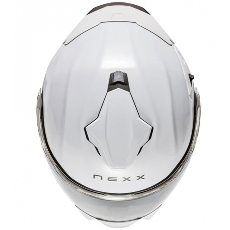 Nexx X.Lifetour Plain matēta balta flip-up motocikla ķivere