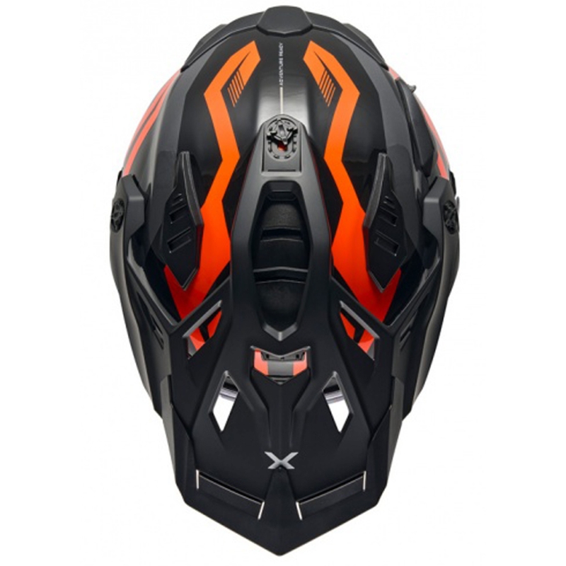 Enduro motociklu ķivere Nexx X.WED3 Gobi oranžā un baltā krāsā izpārdošana
