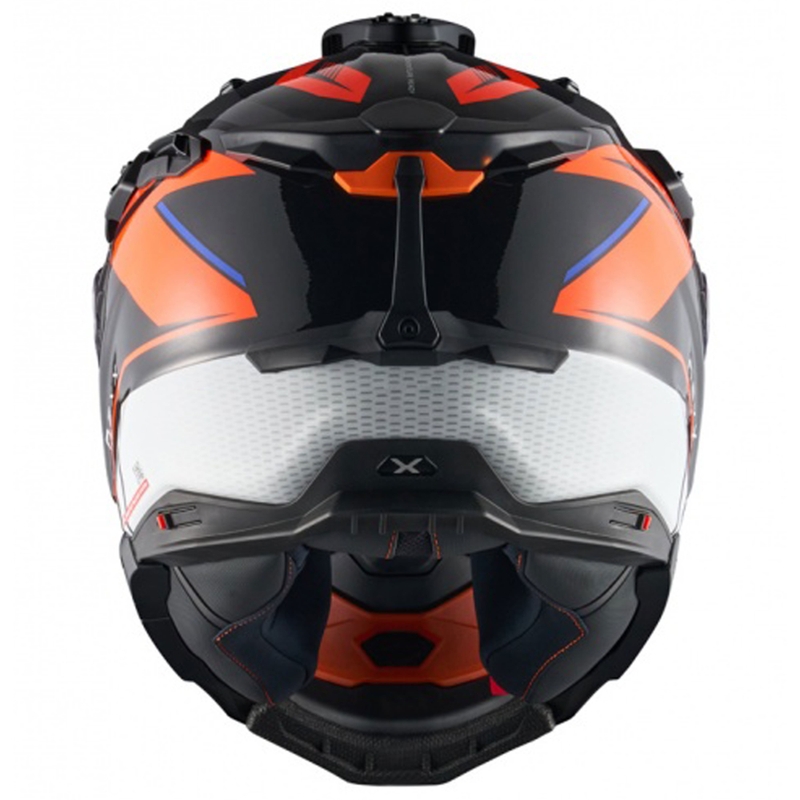 Enduro motociklu ķivere Nexx X.WED3 Gobi oranžā un baltā krāsā izpārdošana