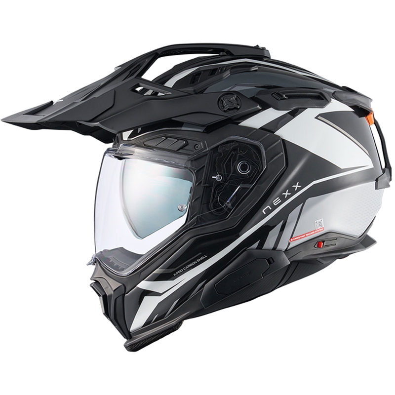 Enduro motociklu ķivere Nexx X.WED3 Gobi balta-pelēka izpārdošana