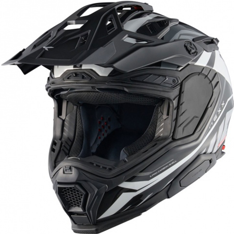 Enduro motociklu ķivere Nexx X.WED3 Gobi balta-pelēka izpārdošana