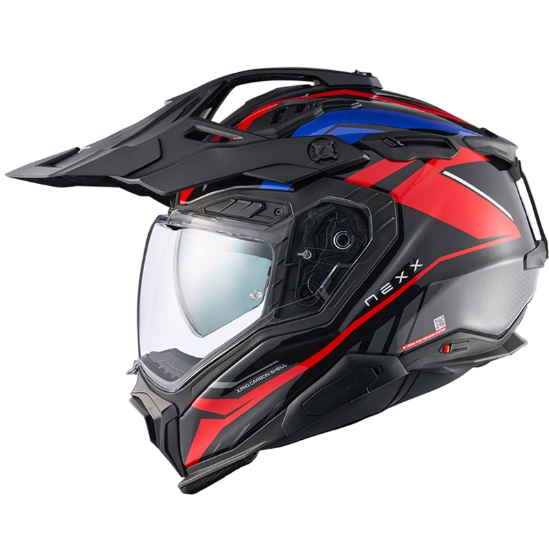 Enduro motociklu ķivere Nexx X.WED3 Gobi zili-sarkana