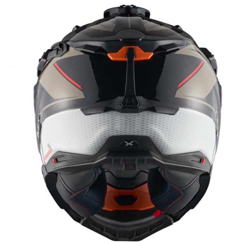 Enduro motociklu ķivere Nexx X.WED3 Gobi sand-white