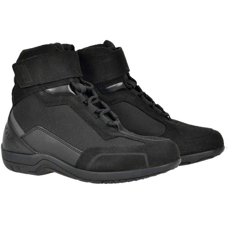 Sieviešu Oksfordas Spartan Air melni motocikla apavi