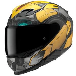 HJC F71 Bumblebee Hasbro MC3SF melns-pelēks-dzeltens integrālā motocikla ķivere