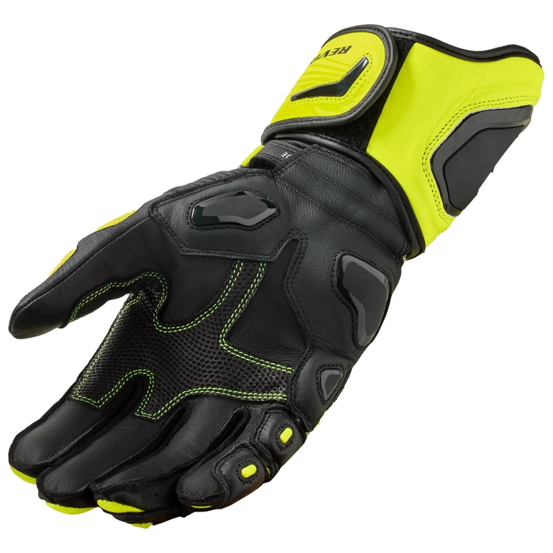 Motocikla cimdi Revit Jerez 4 fluo dzeltenīgi melni