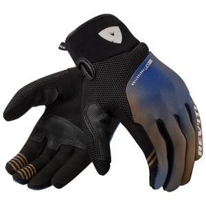 Revit Surge motocikla cimdi camo-zils