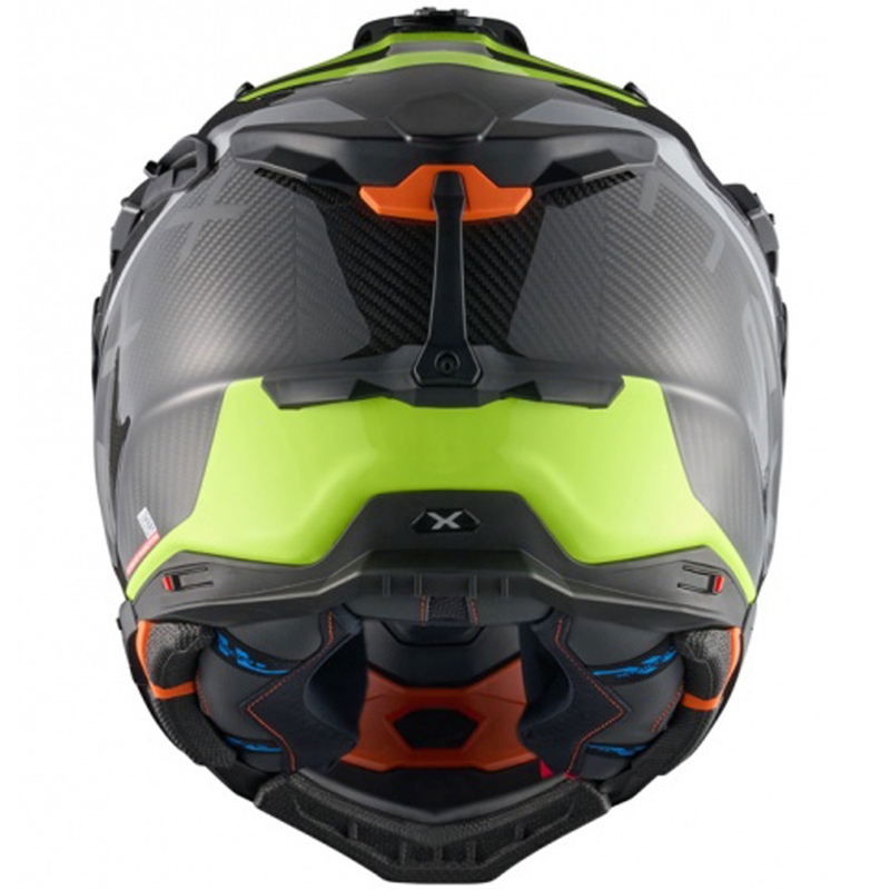 Enduro moto ķivere Nexx X.WED3 Furka pelēka-fluo dzeltena