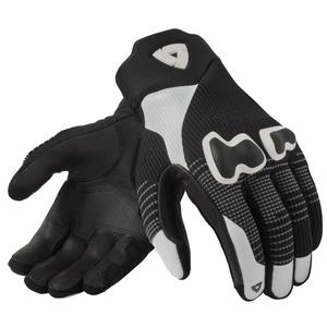 Revit Kinetic 2 motocikla cimdi melni un balti