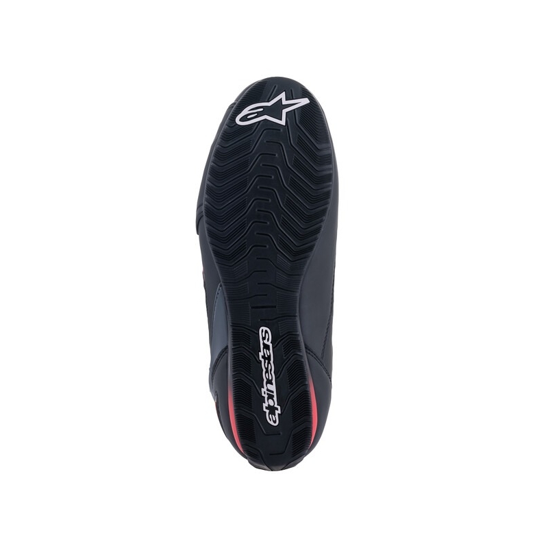 Alpinestars Faster 3 Rideknit Black-Red-Fluo Yellow-Grey Motociklu zābaki