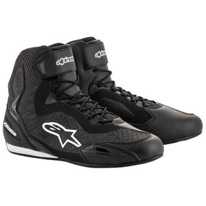 Alpinestars Faster 3 Rideknit Black Motociklu zābaki
