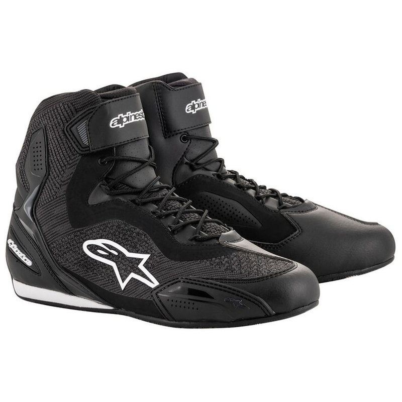 Alpinestars Faster 3 Rideknit Black Motociklu zābaki