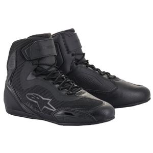 Alpinestars Stella Faster-3 Rideknit Black-Grey Anthracite Sieviešu Motociklu zābaki
