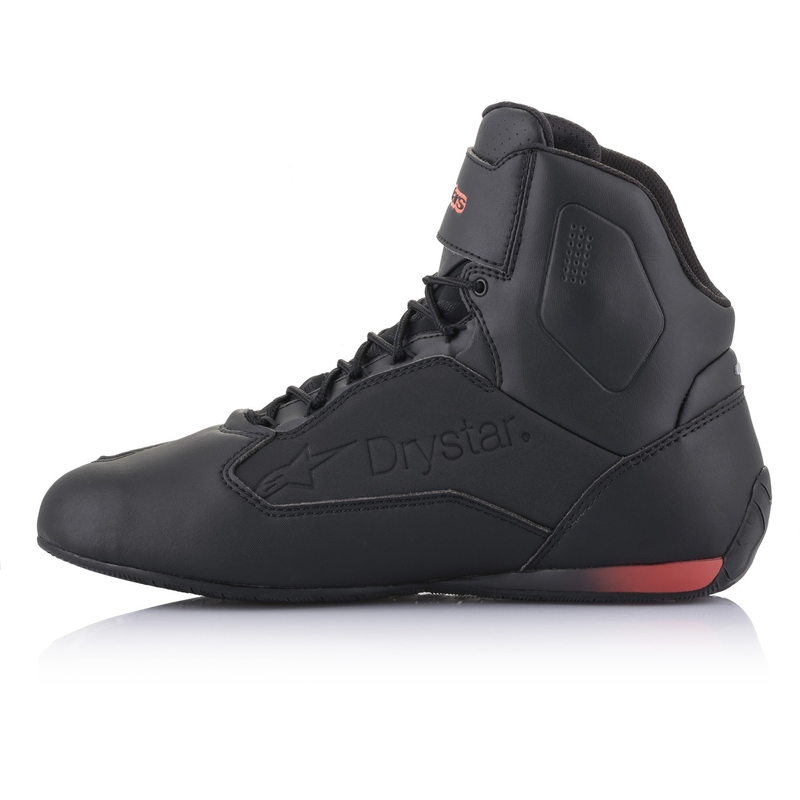 Alpinestars Faster 3 Drystar Black-Fluo Red motociklu zābaki