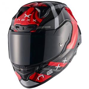 Integrēta ķivere motociklam Nexx X.R3R Swirl red