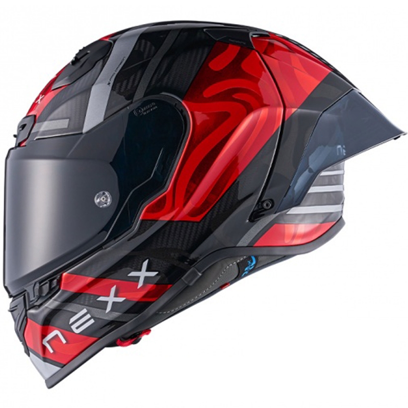 Integrēta ķivere motociklam Nexx X.R3R Swirl red