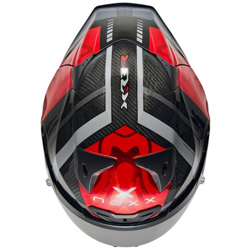 Integrēta ķivere motociklam Nexx X.R3R Swirl red